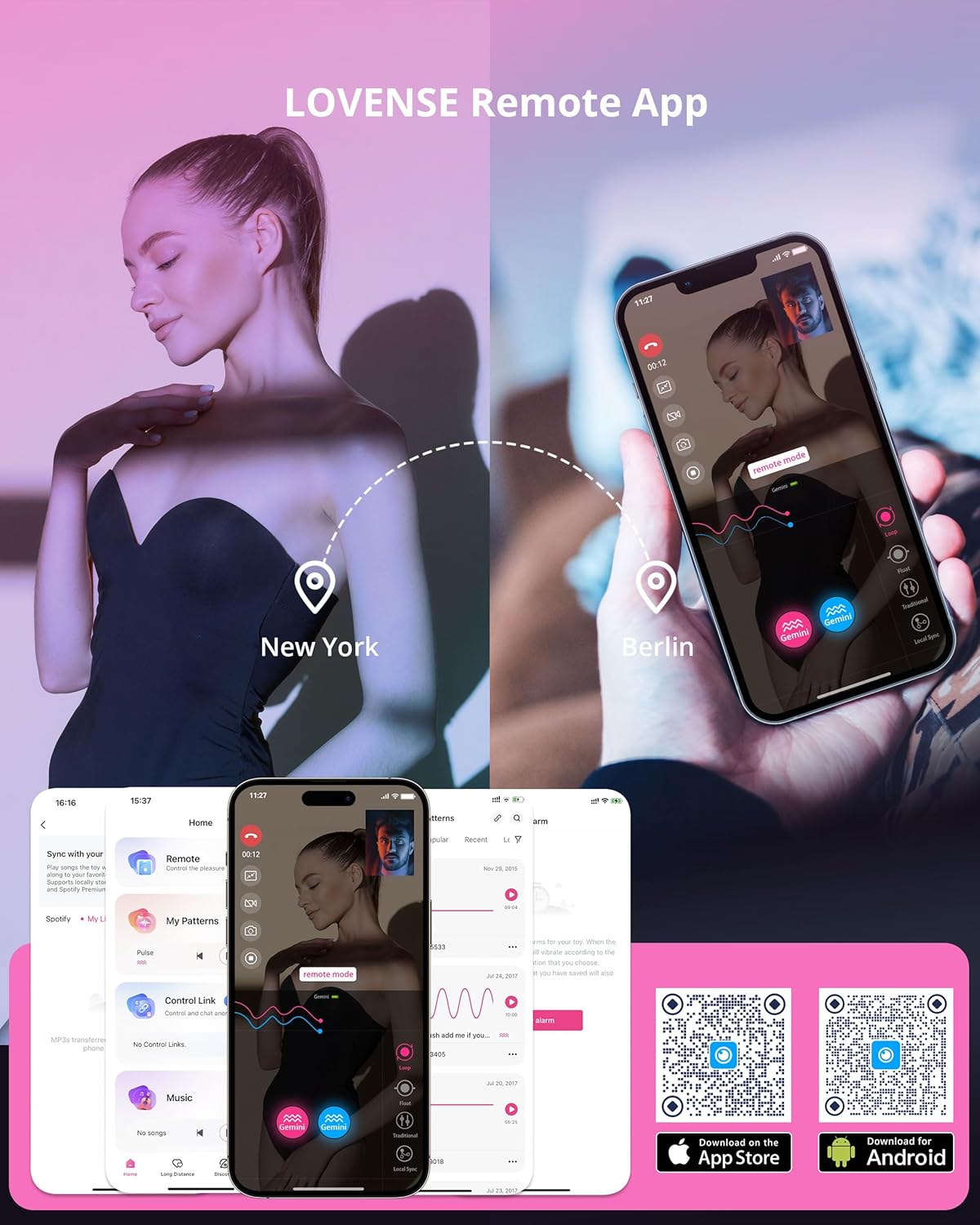 Lovense Gemini App-Controlled Vibrating Nipple Clamps