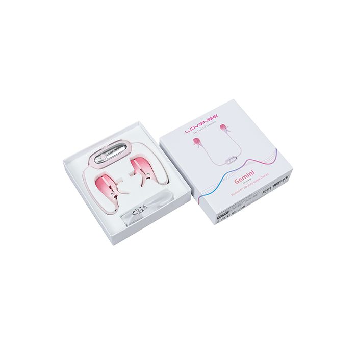 Lovense Gemini App-Controlled Vibrating Nipple Clamps