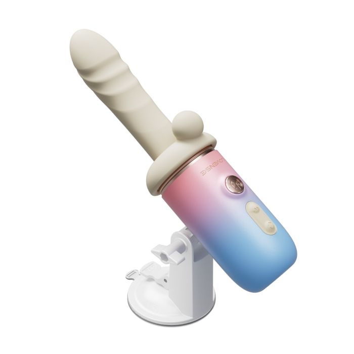 Lovense Spinel App-Controlled Thrusting & Heating Dildo Gun Massager