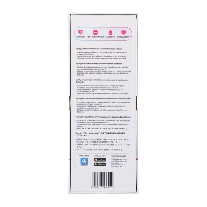 Lovense Hyphy App-Controlled Hi-Frequency Stimulator