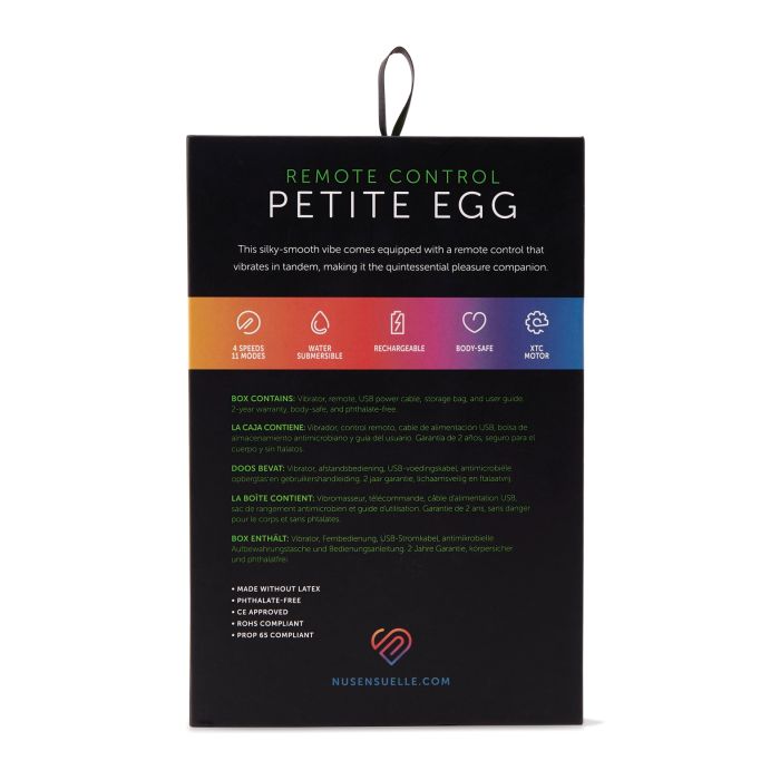 Remote Control Petite Egg Vibrator