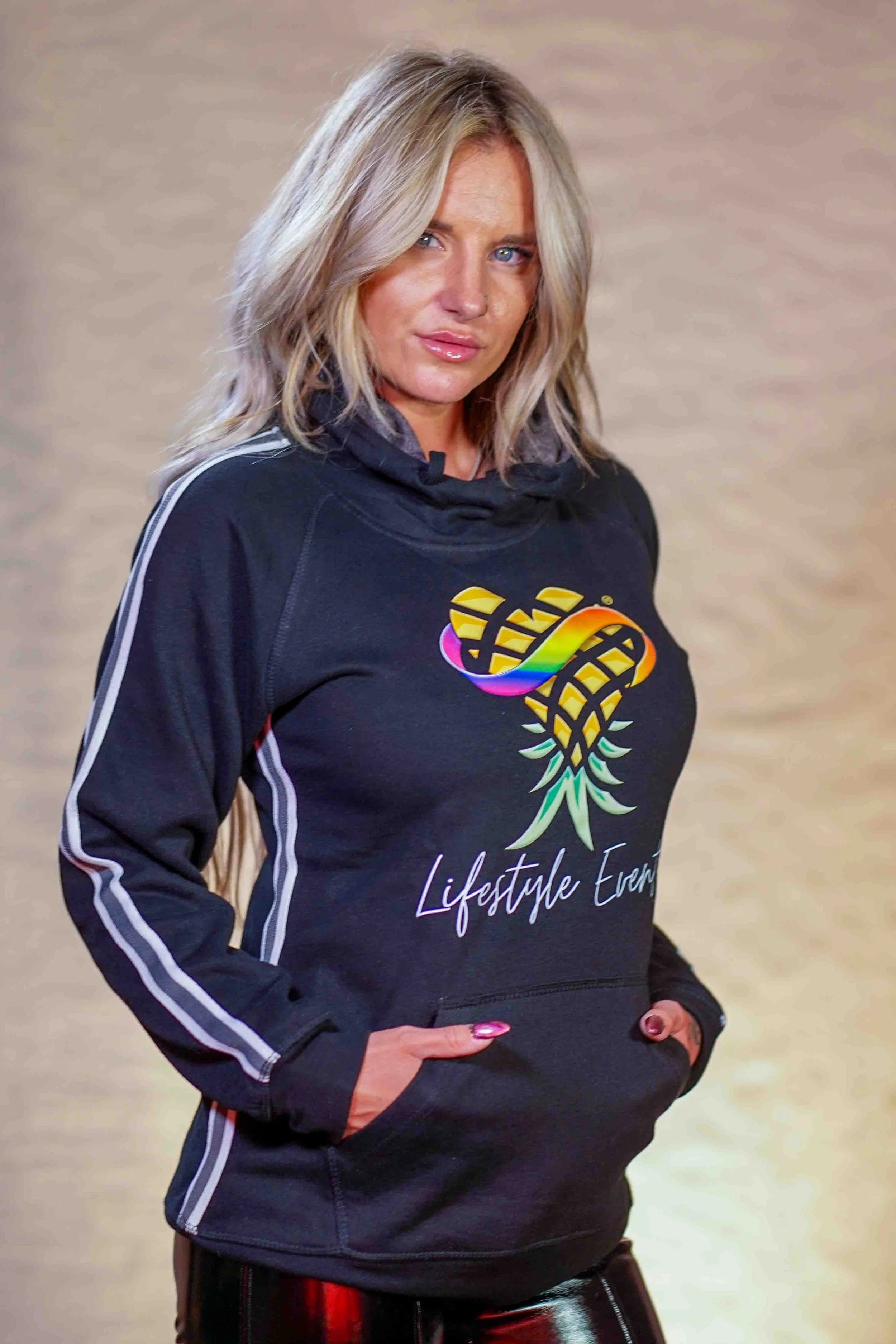 Women’s Upside-Down Pineapple Fleece Hoodie