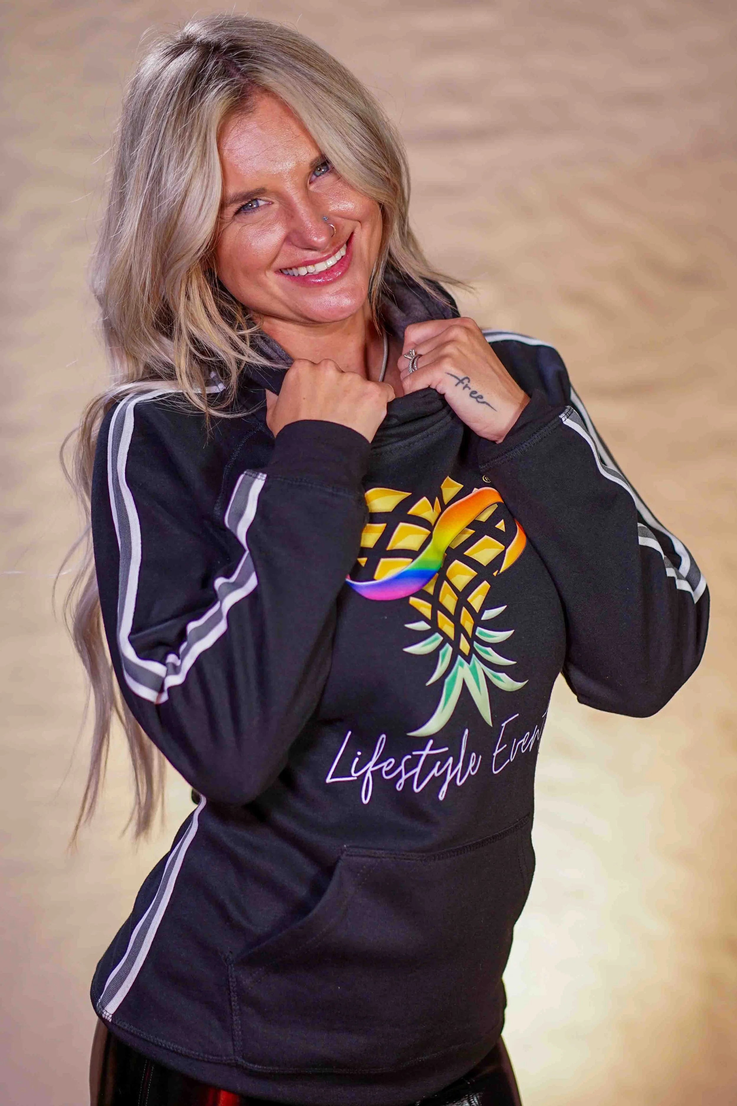 Women’s Upside-Down Pineapple Fleece Hoodie