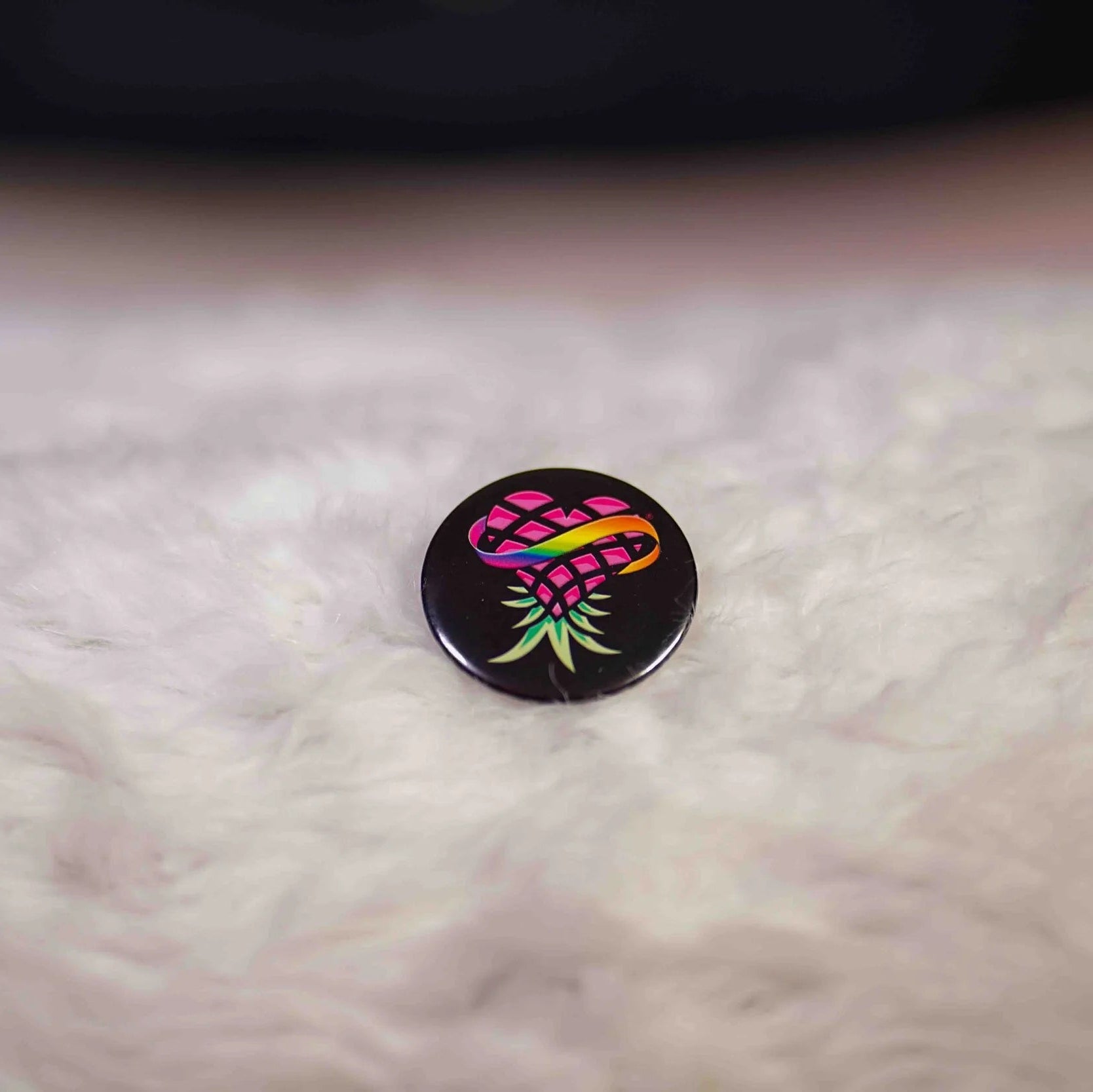 Upsidedown Pineapple Pin